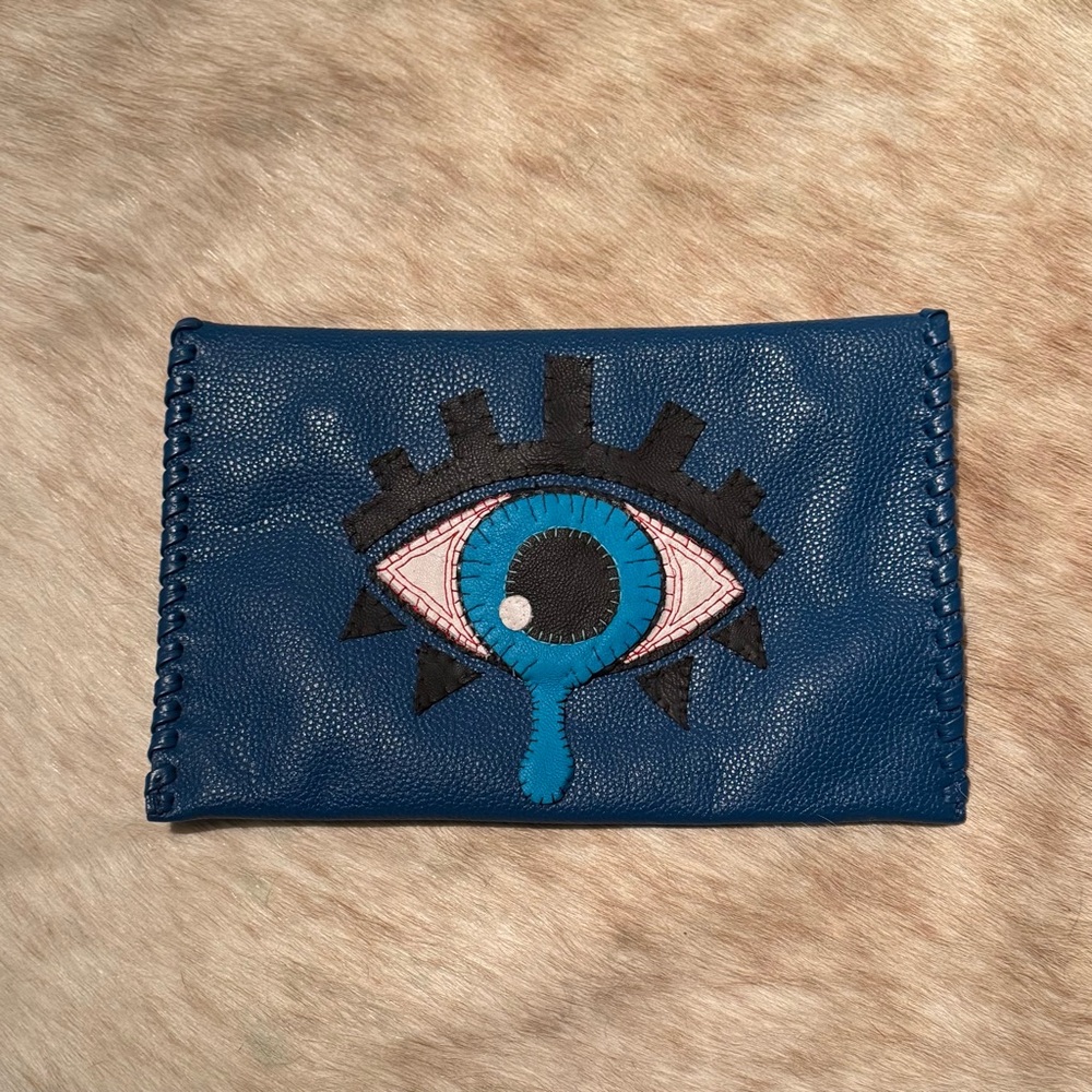 Evil Eye Blue Clutch - Picture 2 of 5